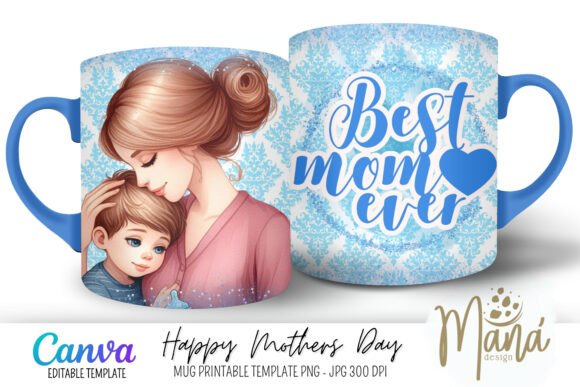 Download Happy Mother's Day Mug Template 2 - Mother's day mug template Collection