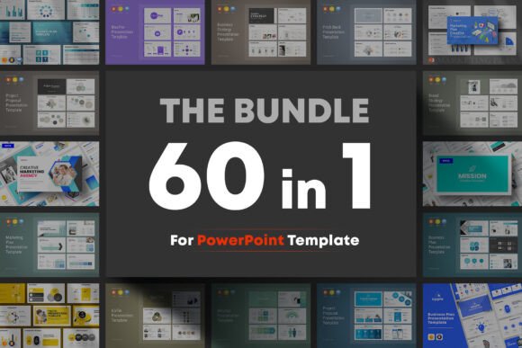 Download Business 60-in-1 Big Bundle PowerPoint - Big bundle Collection