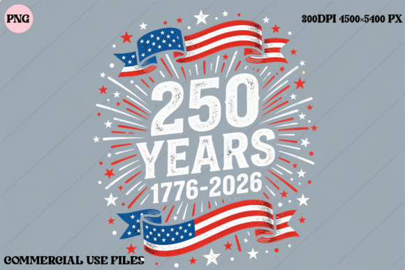 Download 250 Years America USA Flag Graphic - Usa Collection