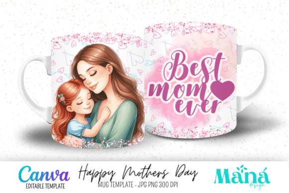 Download Happy Mother's Day Mug Template - Mother's day mug template Collection